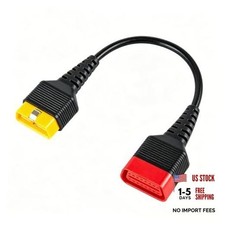 LAUNCH 16Pin OBD2 Extension Cable, Male to Female Full Function OBDII