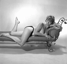 Vintage Photo 8.5x11   29612 Lovely 1960s Barbara Thomas Posing