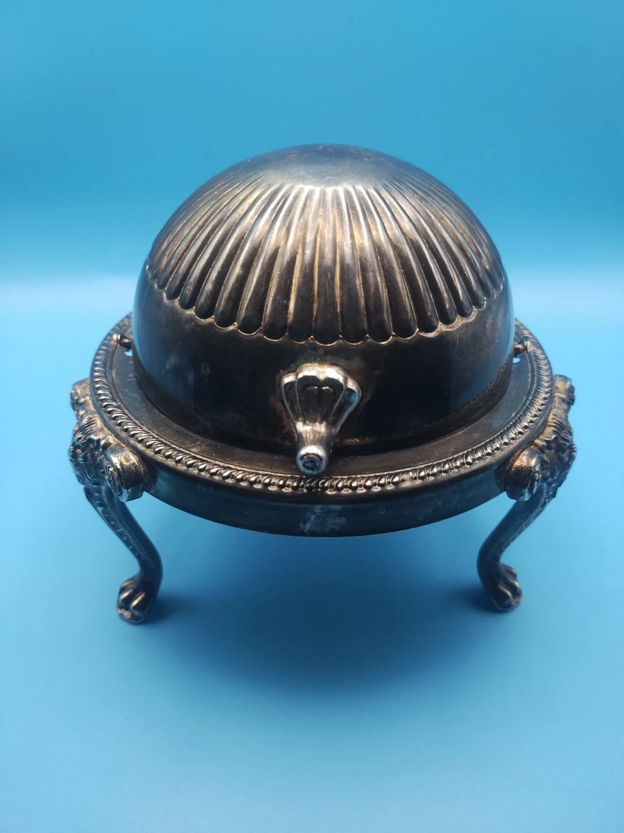 Lion Antique US Silver-Plated Butter Dishes for sale | eBay