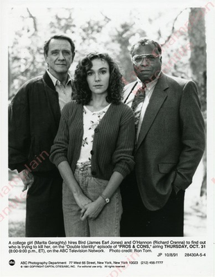 #ad PROS amp; CONS Press Photo #14 7X9 JAMES EARL JONES richard crenna $15.98