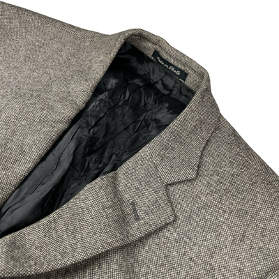 Cantarelli Men's Wool/Cashmere 3/2 Roll Blazer Gray • Italy • 42R