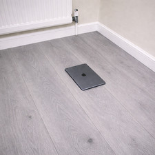 LVT Luxury Click Vinyl Flooring 100% Waterproof Grey Oak SPC Bathroom PER SQM