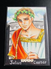 Hero Julius Caesar 1/1 Origin Sketch Card 1of1 by Sanna U SUO