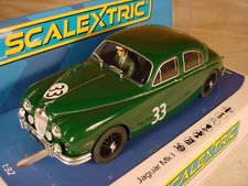 Scalextric Jaguar mkI #33 Mike Hawthorn C4506 T MB DPR