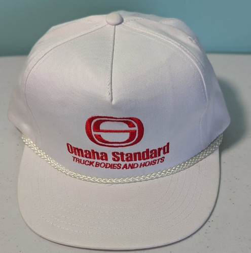 Omaha Standard Truck Bodies & Hoists Snapback Trucker Hat Vintage