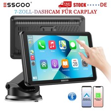 7" Wireless CarPlay Android Auto IPS Touchscreen Tragbare Autoradio AUX-IN FM BT