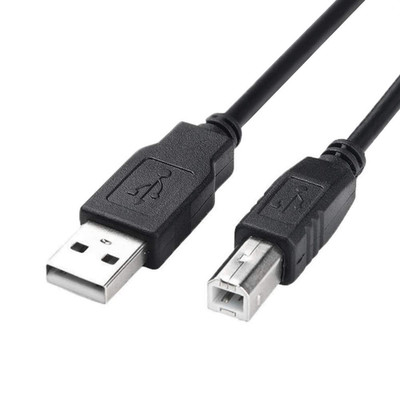 Printer to Computer USB Scanner Cable High Speed a Male to B Male Cord Compatibl