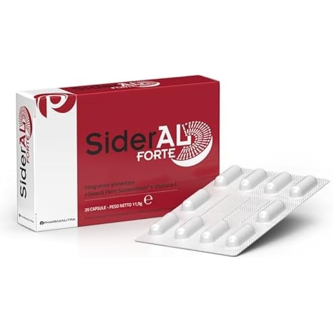 SiderAL® Forte 20 Capsule: Ferro Sucrosomiale® Alta Tollerabilità Online