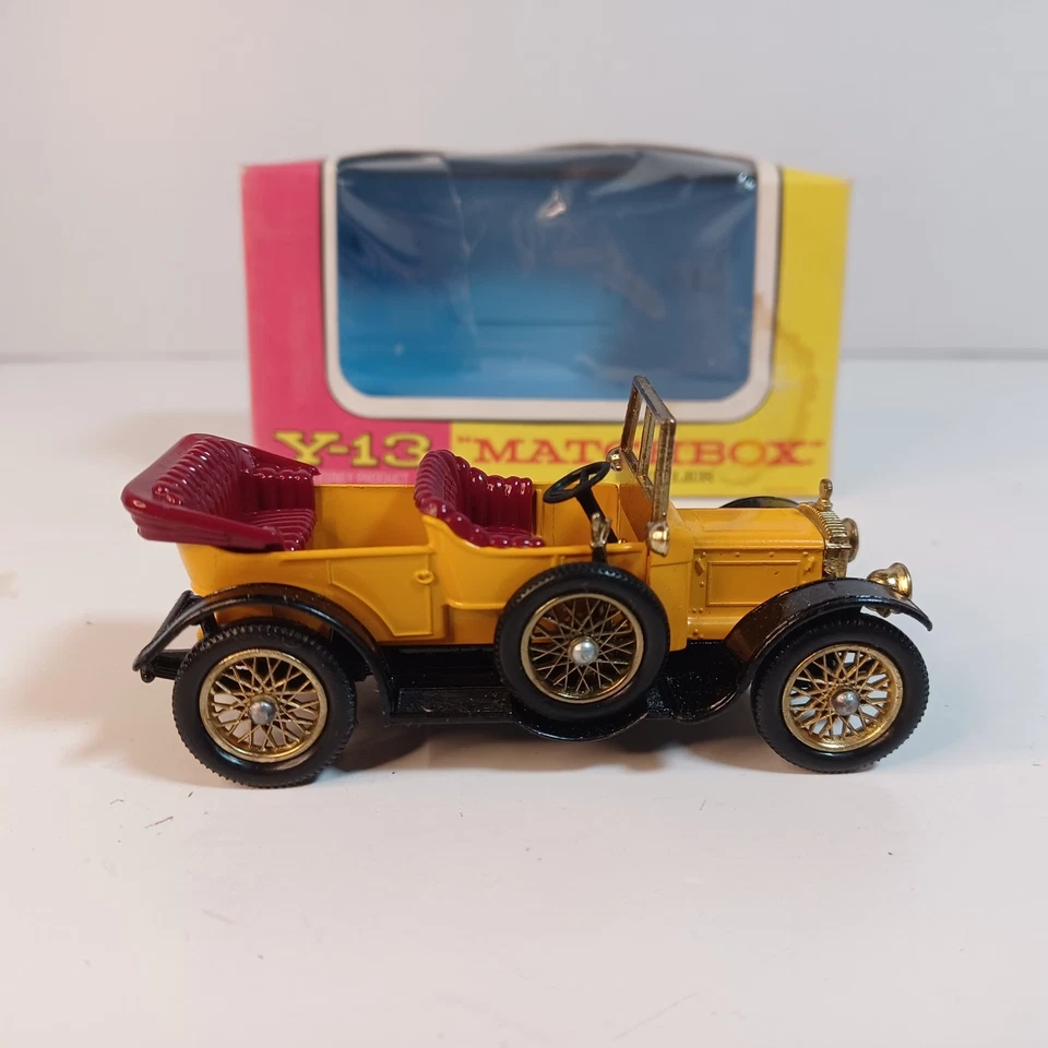 Lesney Matchbox Yesteryear Y-13 1911 Daimler  w/ Original Box Old Toy Car - Image 4 of 4