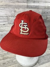VTG 80s MLB St. Louis Cardinals Snapback Hat Rope Cap Twins Rare Embroidered