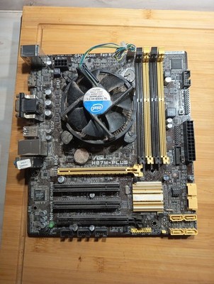 Intel Core i5 4440 + ASUS H87M-PLUS + CPU Kühler