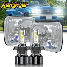 Pair 7x6inch Square Led Halo Headlights For O-ldsmobile Cutlass Supreme 1978-79 Pair 7x6inch Square Led Halo Headlights For O-ldsmobile Cutlass Supreme 1978-79