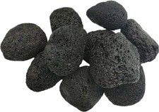 10 Pcs Aquarium Black Lava Rock Fish Tank Volcanic Pumice Stones