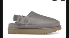 UGG Goldenstar Slingback Clogs In Dense Smoke Suede Women s Sz 9 NWOB