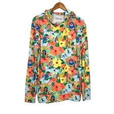 RSVLTS Disney Men Llilo  Stitch Lets Dance Performance Pullover Hoodie Sz Med