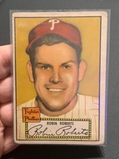 1952 Topps ROBIN ROBERTS Rookie Card (#59) Philadelphia Phillies - 1st Topps RC. rookie card picture