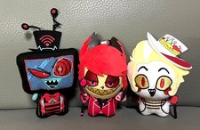 Hazbin Hotel Plush, 4in Vox Alastor Lucifer Charlie Plushie Toy for Fans