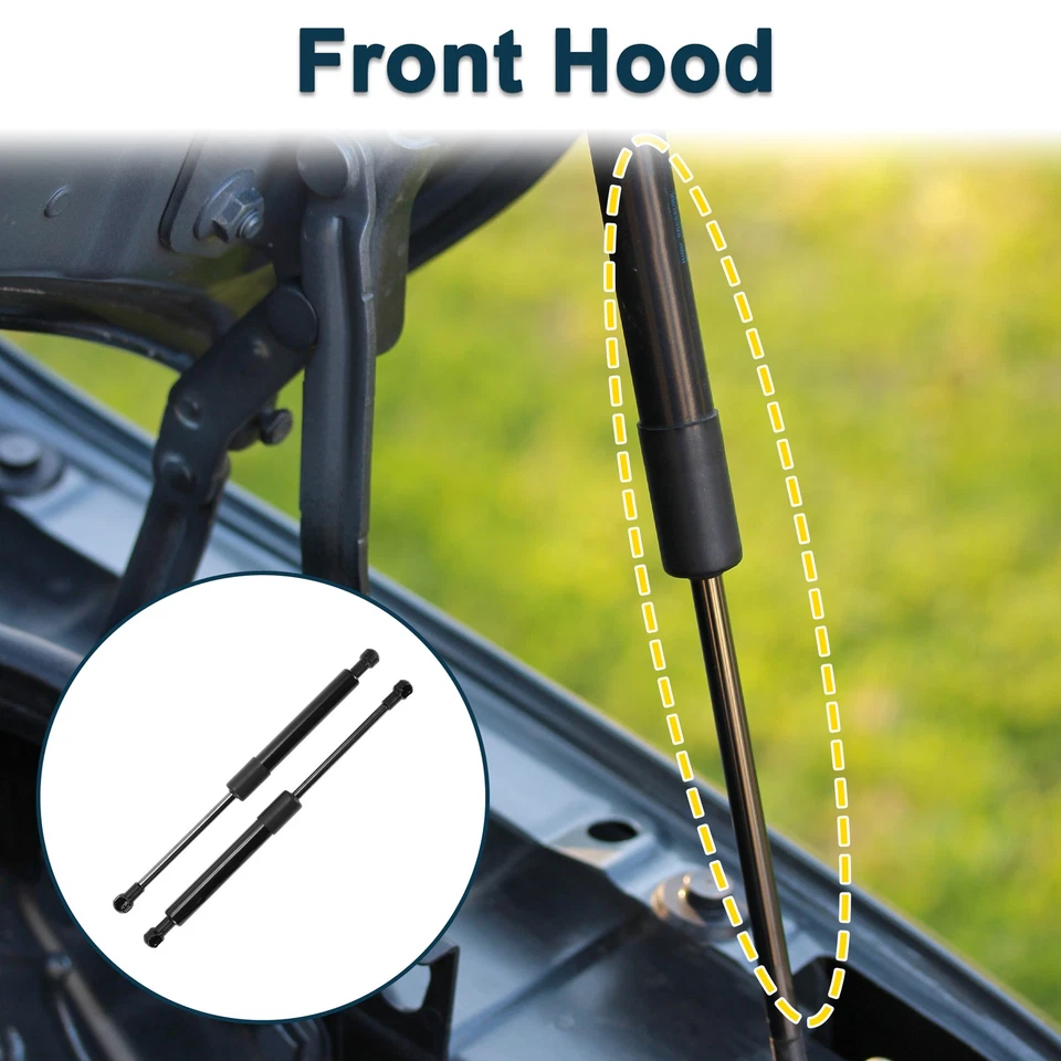 Actualización 2 piezas soportes de elevación del capó delantero puntales para Freightliner Sprinter 2019-2021 Foto 3 de 4