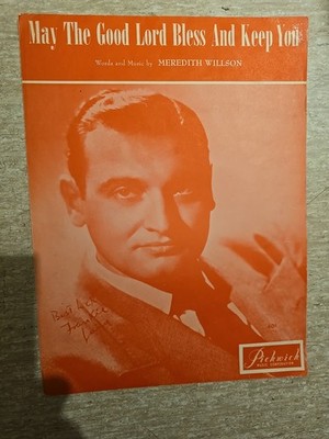 May The Lord Bless And Keep You Meredith Willson Sheet Music 1950 S1492