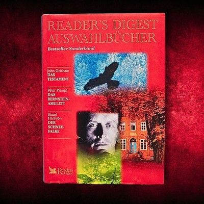 Reader´s Digest-Buch - 3 in eins - Testament, Bernsteinamulett, Schneefalke