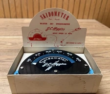 RARE 1960’s SKIDOMETER Water ski speedometer JC Higgins in original Box 50mph