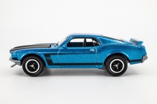 2023 Matchbox Moving Parts 2 1969 Ford Mustang Boss 302 Acapulco Blue Mint