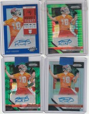 2018 Panini Prizm Riley Ferguson auto autograph lot of 4 with low serial #'d