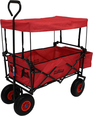 TRUTZHOLM Bollerwagen Wagen Handwagen 80L Gartenwagen Transportwagen Buggy 791