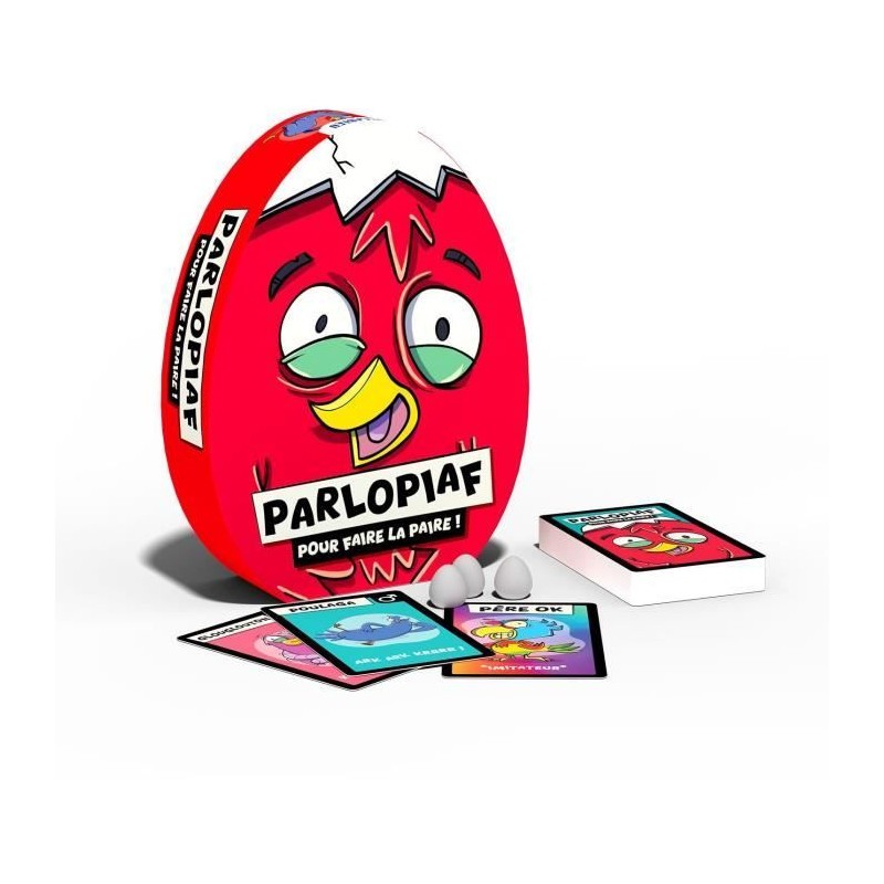 Jeu d'ambiance Parlopiaf Megableu pour animer vos soirées en famille