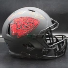 Patrick Mahomes/Joe Montana Signed F/S Helmet Chiefs Auto Fanatics ZJ21314