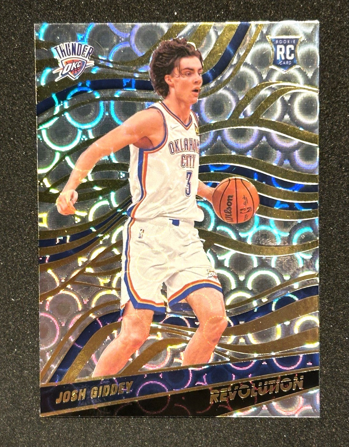 2021-22 Panini Revolution Josh Giddey RC Groove Rookie #111
