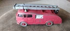 Vintage Dinky Super Toys Fire Engine 955 Vehicle , Glazed Window Version