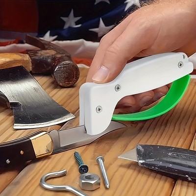 Upgraded Durable Compact Outdoor Portable Knife Sharpener for Kitchen Sharpening