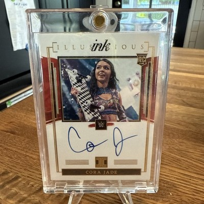2022 PANINI IMPECCABLE WWE CORA JADE ROOKIE AUTO GOLD /10   