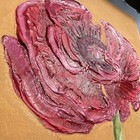 Mantra Media Studio Poppy Flower Painting on Canvas, 8x10, Contemporary, Signed — photo 1