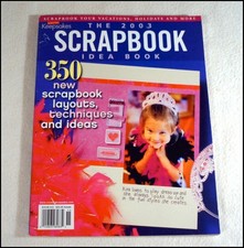 Keepsakes "The 2003 Scrapbook Idea Book" Softcover RA916