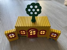 Vintage Lego Fabuland House, Doors And Tree