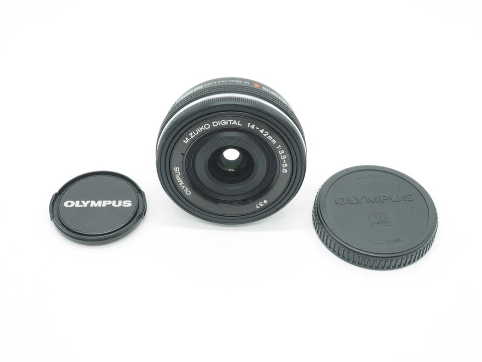Lente Olympus M.Zuiko Digital ED 14-42mm f/3.5-5.6 EZ negra [Exc+] #Z5583A - Imagen 2 de 4