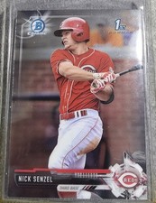 2017 Bowman Chrome Prospects - Nick Senzel #BCP1 (RC)