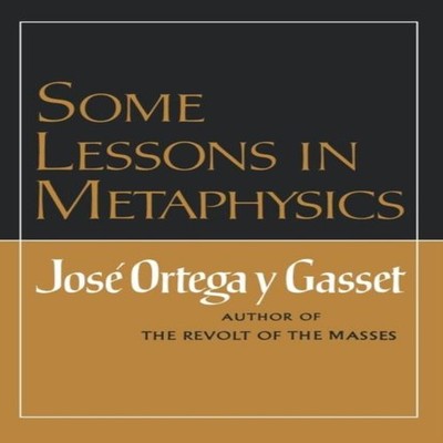 Some Lessons in Metaphysics Jose Orteag Y. Gasset Paperback W. W.