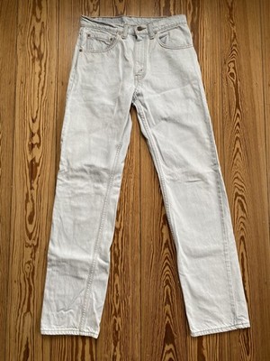 Vintage 80s or 90s Levi's Jeans Red Tab 505 Made in Canada W 31 L 34 Light Blue