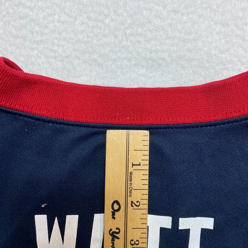 Texans Watt #99 Jersey Youth Boys L Blue Red Short Sleeve NFL - Picture 11 of 11