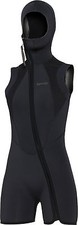 BARE - 7mm S-Flex Step-In Hooded Vest - Kamizelka lodowa - Damska