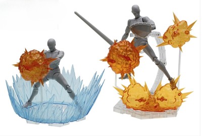 Effect Orange Explosion wave Figuarts Figma D-arts rider 1/12 figure hot toys