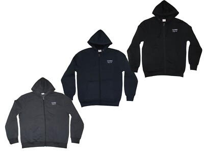 WW Full Zip Hoodie Washed Black - Felpa con Cappuccio e Zip Uomo Nera – London Store Napoli