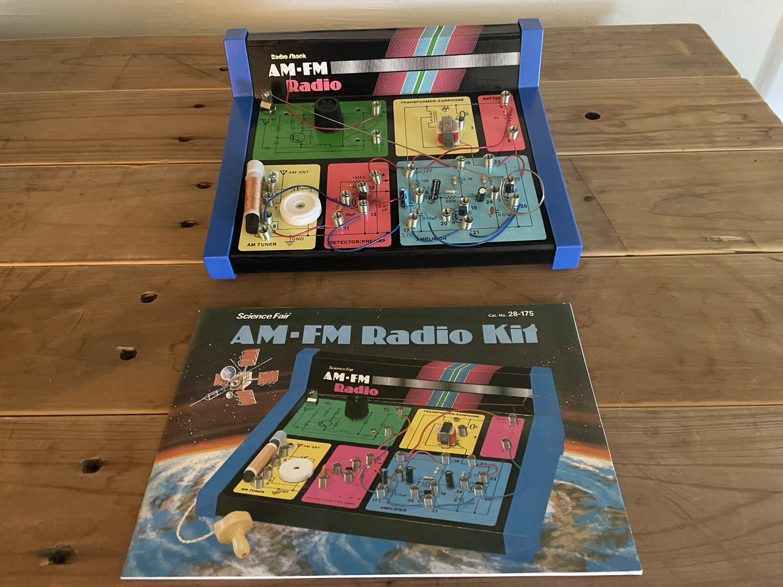 Radio Shack Science Fair AM/FM Radio Kit 28-176 Vintage | eBay