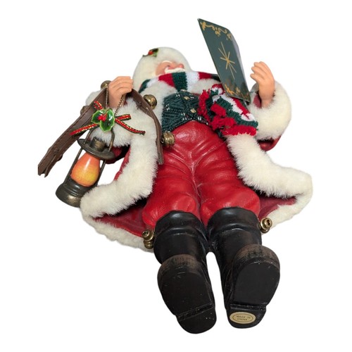 Kurt Adler Ashley Cooper Kringlekins Santa Silent Night With Box Christmas Video - Picture 14 of 14