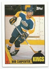 BOB BOBBY CARPENTER 1987-88 TOPPS CARD NM-MT+ CONDITION