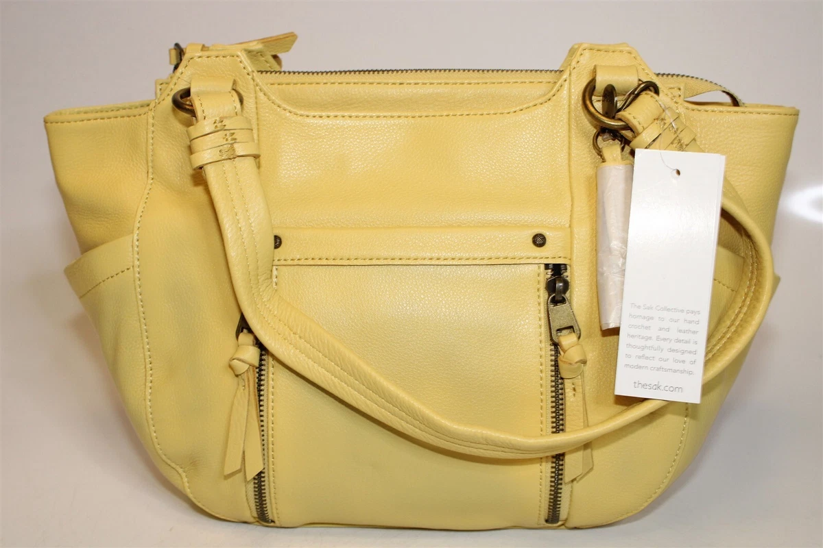The Sak Collective Sunlight Leather NEW Kori Satchel Shoulder Purse 108110 159
