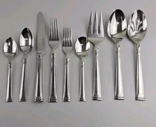 Lenox ESQUIRE Stainless 18/8 Glossy China Flatware You Choose